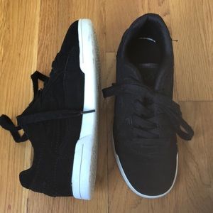 Fila Black Suede Sneakers